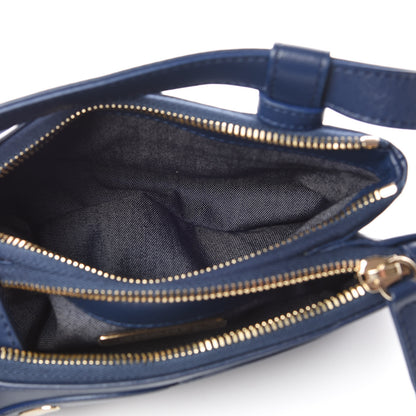 Chanel Lambskin CC Mania Waist Belt Bag Blue 6 of 10