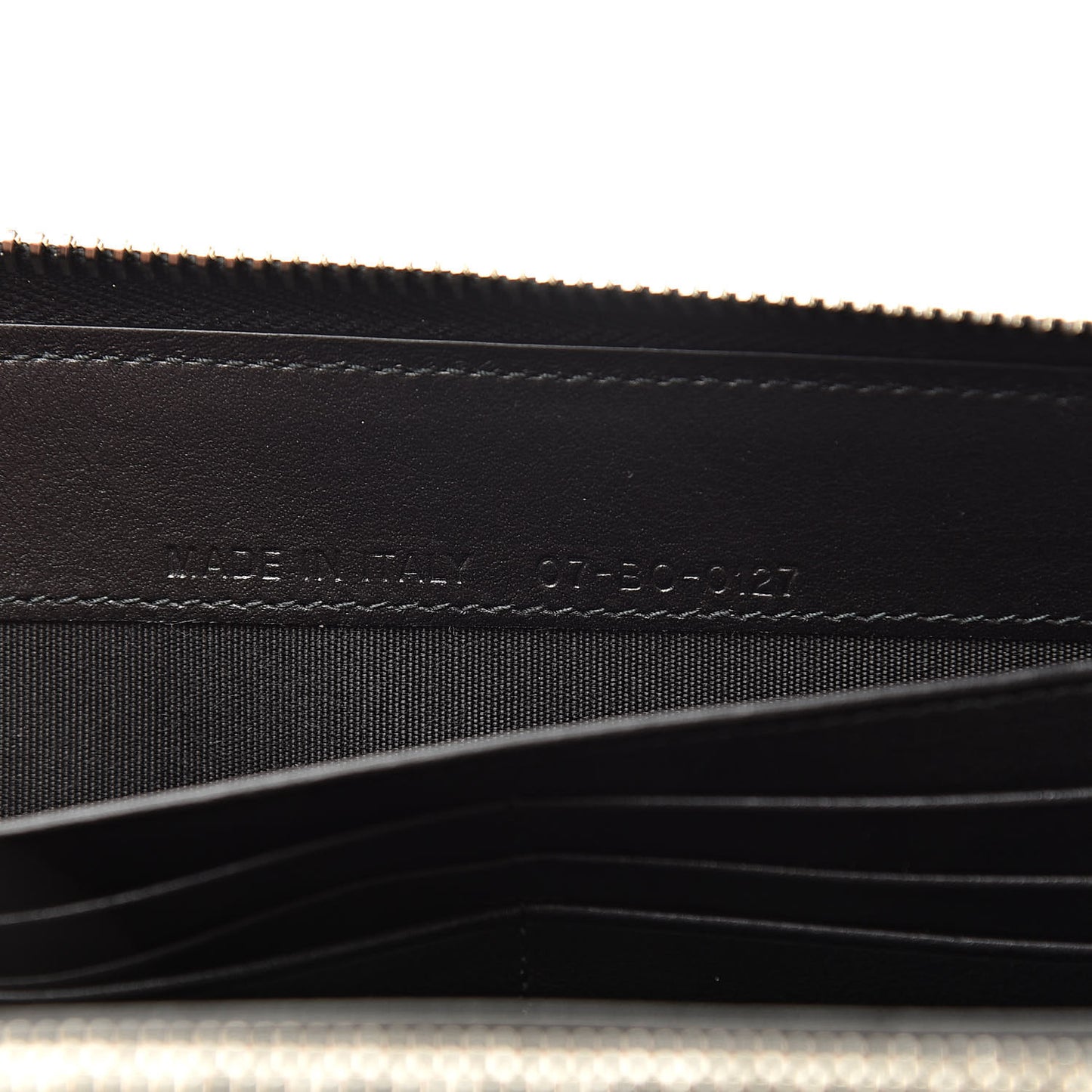 HOMME Monogram Coated Canvas Zip Aroun Wallet Grise