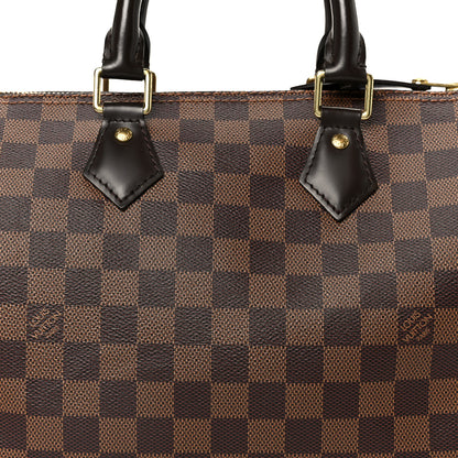 Louis Vuitton Damier Ebene Speedy 25 10 of 12