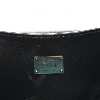 Dolce & Gabbana DOLCE GABBANA Nappa DG Girls Shoulder Bag Black 6 of 10
