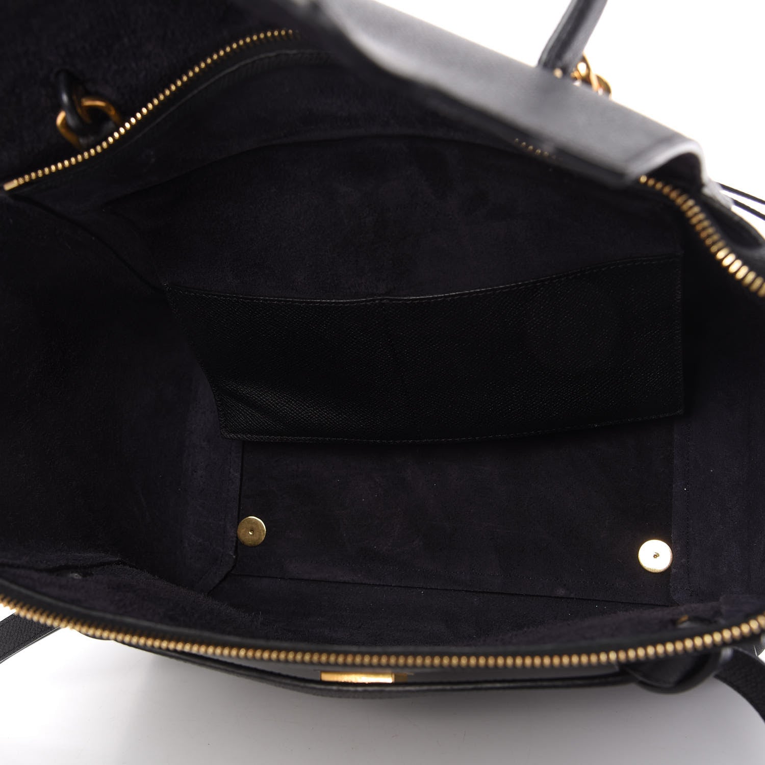 Celine Grained Calfskin Mini Belt Bag Black 5 of 8