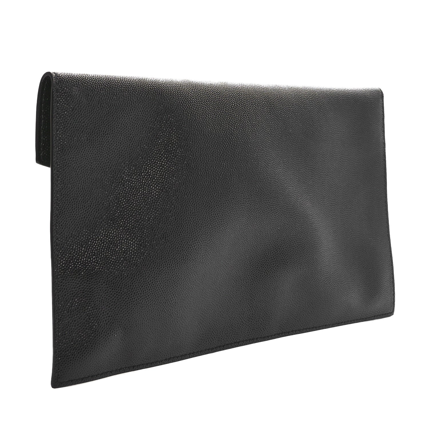 Saint Laurent Grain De Poudre Uptown Pouch Black 3 of 8