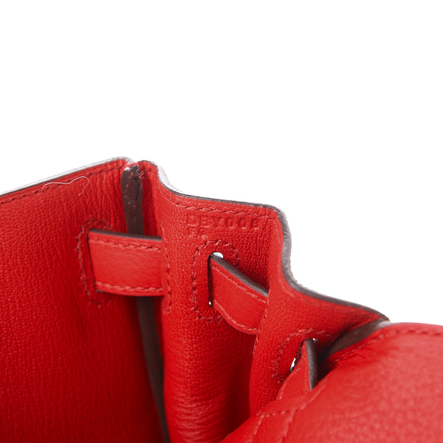 Hermes Taurillon Clemence Kelly Ado Backpack Rouge De Coeur 6 of 11