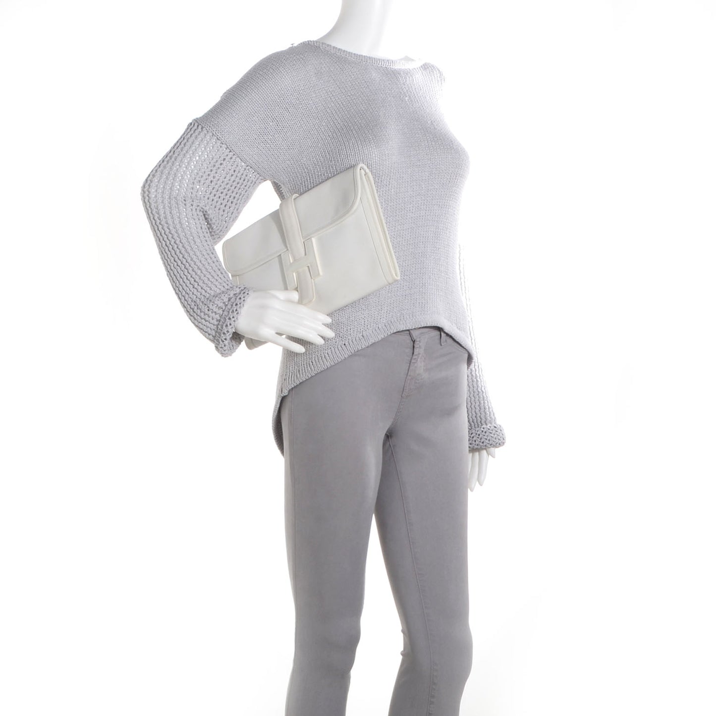 Epsom Jige PM Clutch White