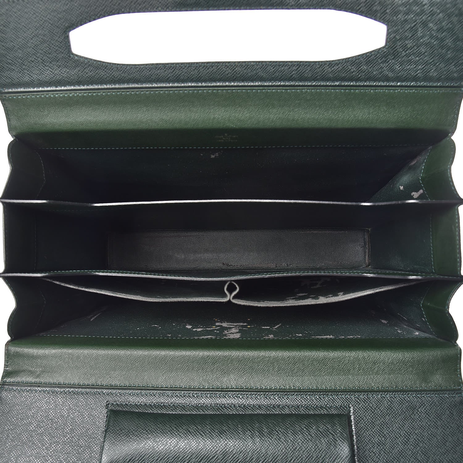 Louis Vuitton Taiga Briefcase Pilot Case Oural Epicea 7 of 12