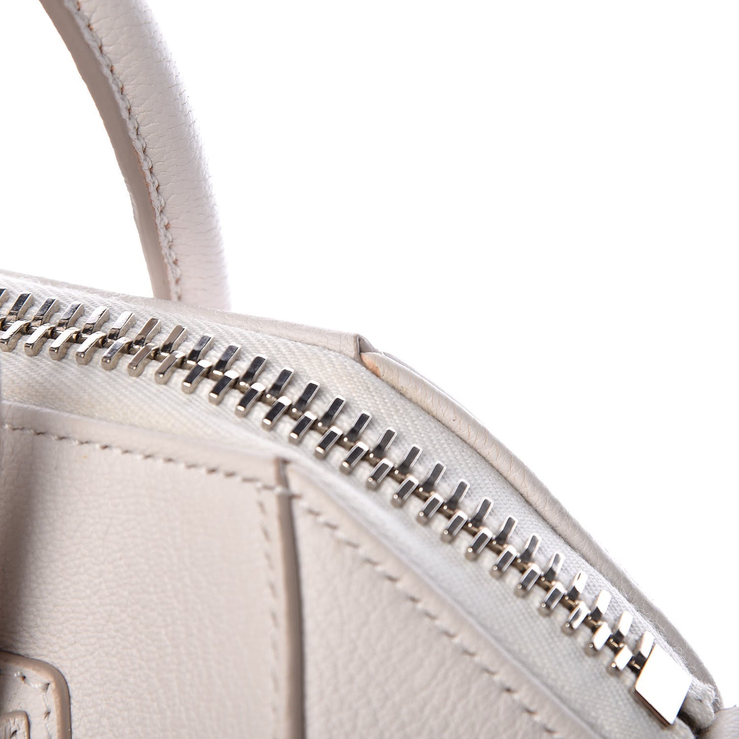 Sugar Goatskin Mini Antigona White