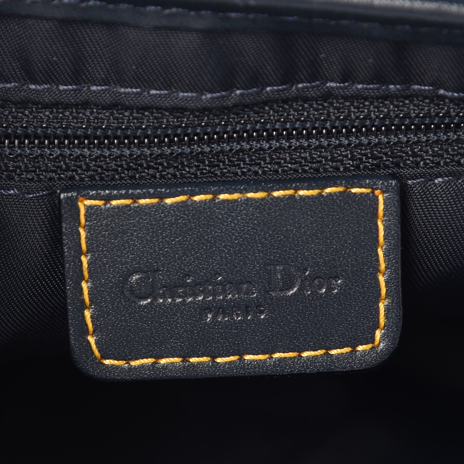 Christian Dior Monogram Saddle Bag Blue 6 of 9