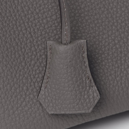 Hermes Togo Birkin 25 Etain 33 of 34