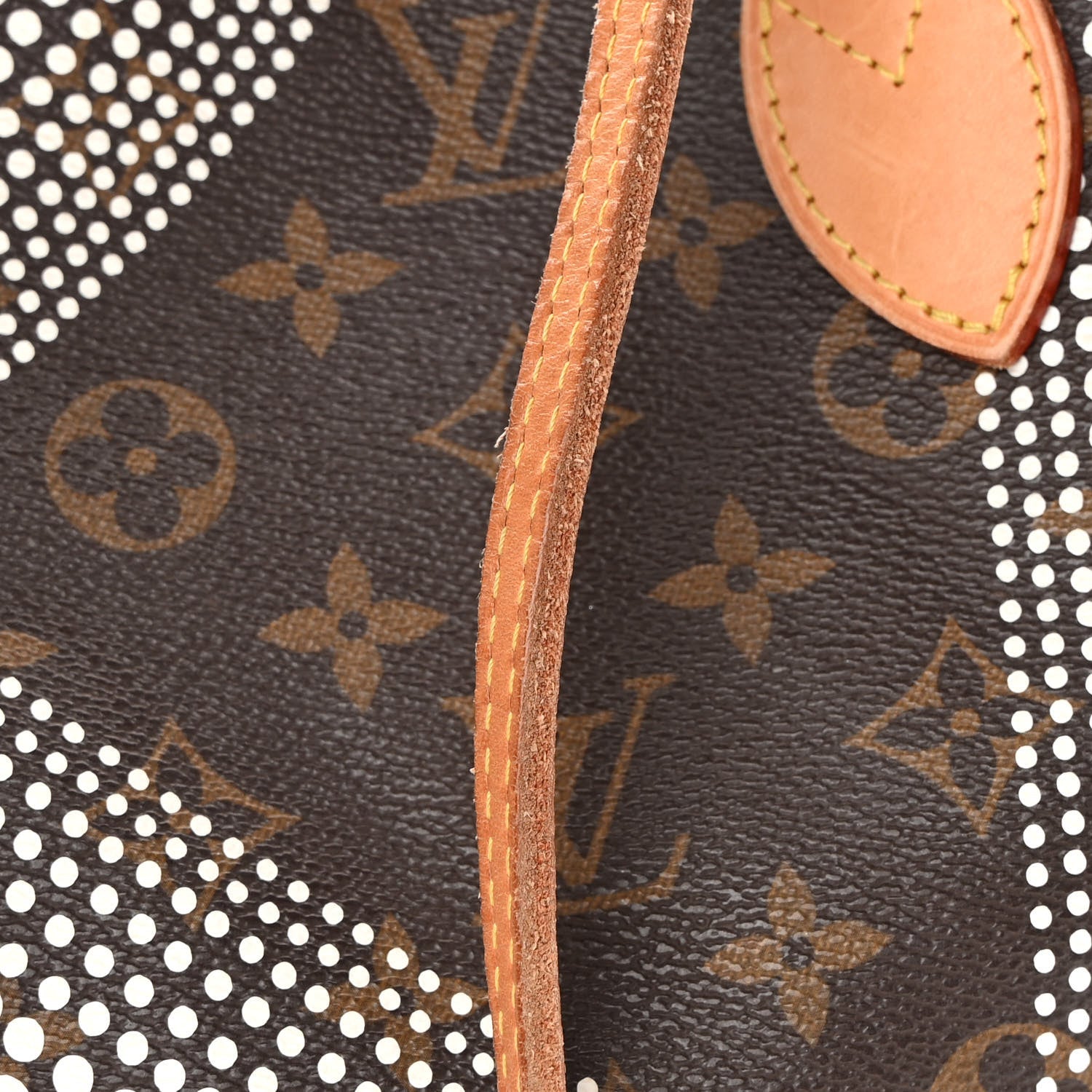 Louis Vuitton Monogram Kusama Waves Neverfull MM White 19 of 20