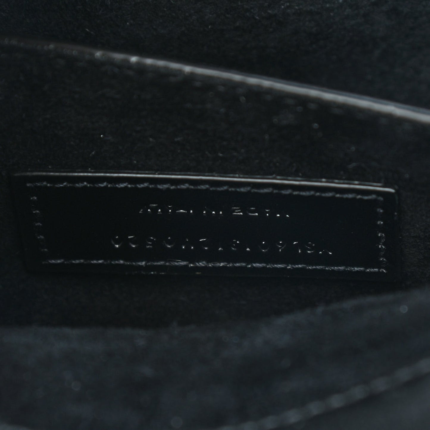 Smooth Calfskin Shoulder Bag Black