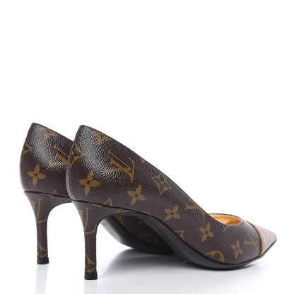 Louis Vuitton Reverse Monogram Cherie Pumps 38 4 of 8