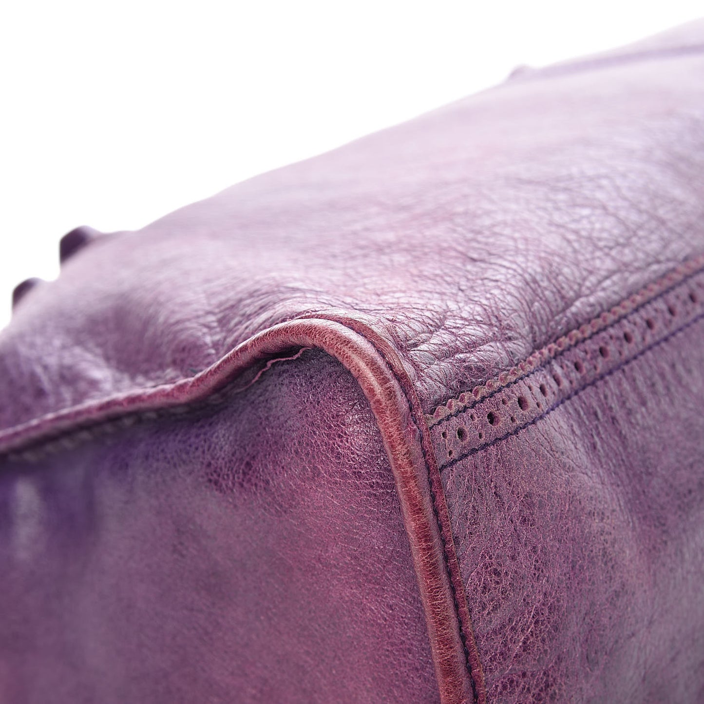 Agneau Giant Brogues Hardware Work Raisin