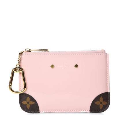 Louis Vuitton Patent Miroir Venice Key Pouch Rose Ballerine 1 of 7