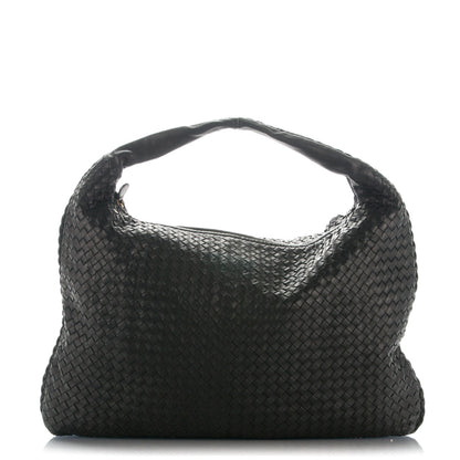 Bottega Veneta Nappa Intrecciato Maxi Veneta Hobo Nero Black 1 of 12