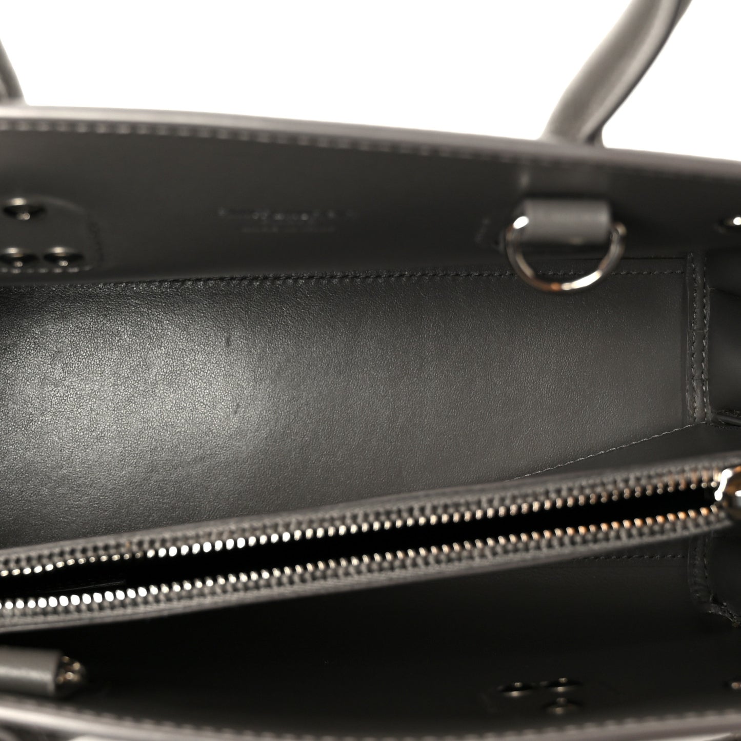 Grained Calfskin Baby Sac De Jour Taupe