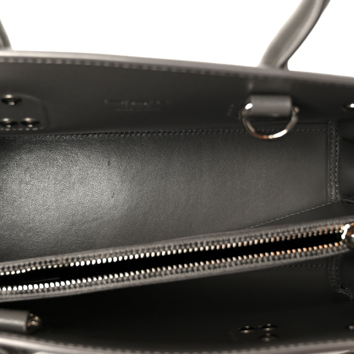 Saint Laurent Grained Calfskin Baby Sac De Jour Taupe 5 of 10