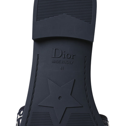 Christian Dior Nylon Oblique Dio(r)evolution Slide Sandals 41 Deep Blue 7 of 9