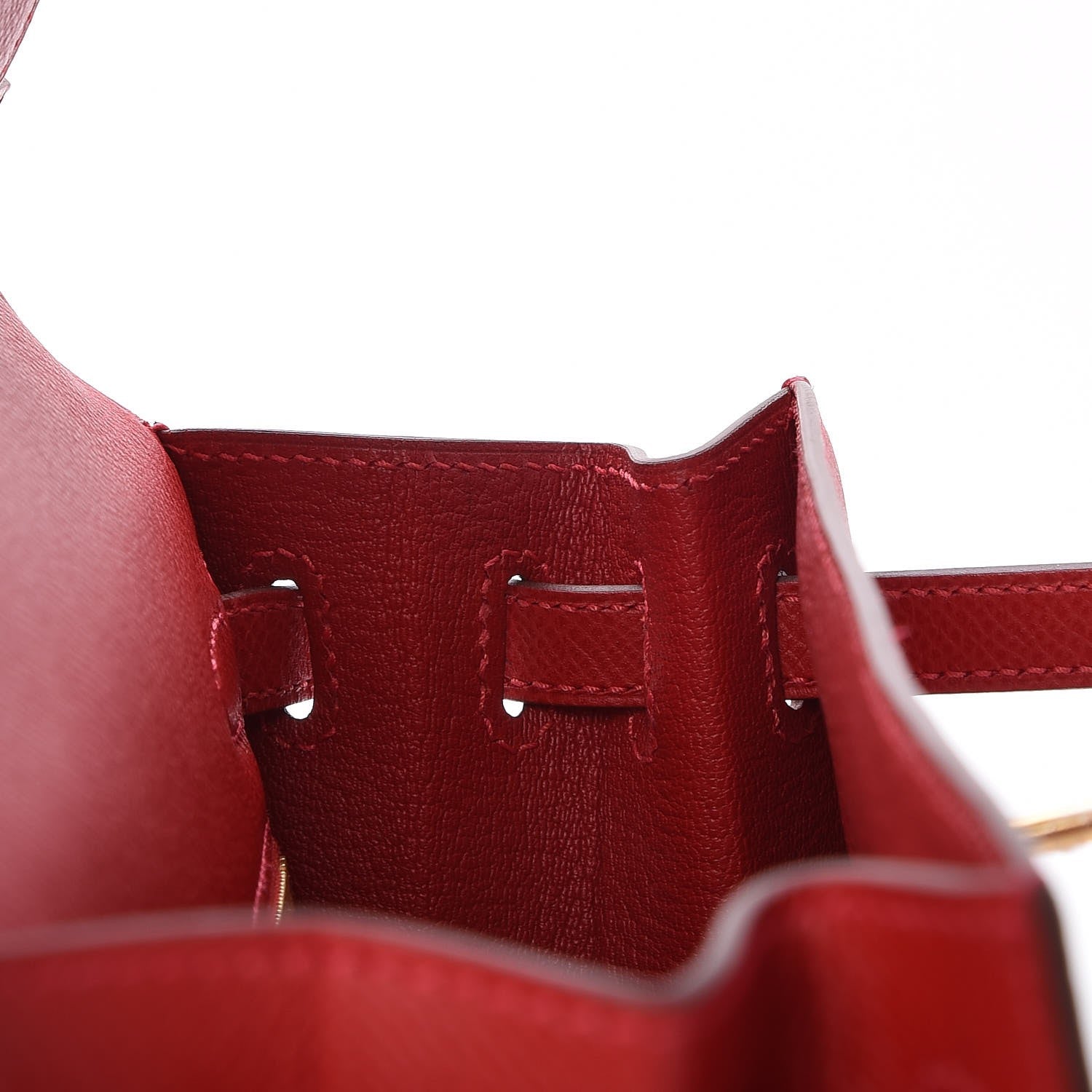 Hermes Epsom Kelly Sellier 25 Rouge Casaque 31 of 31