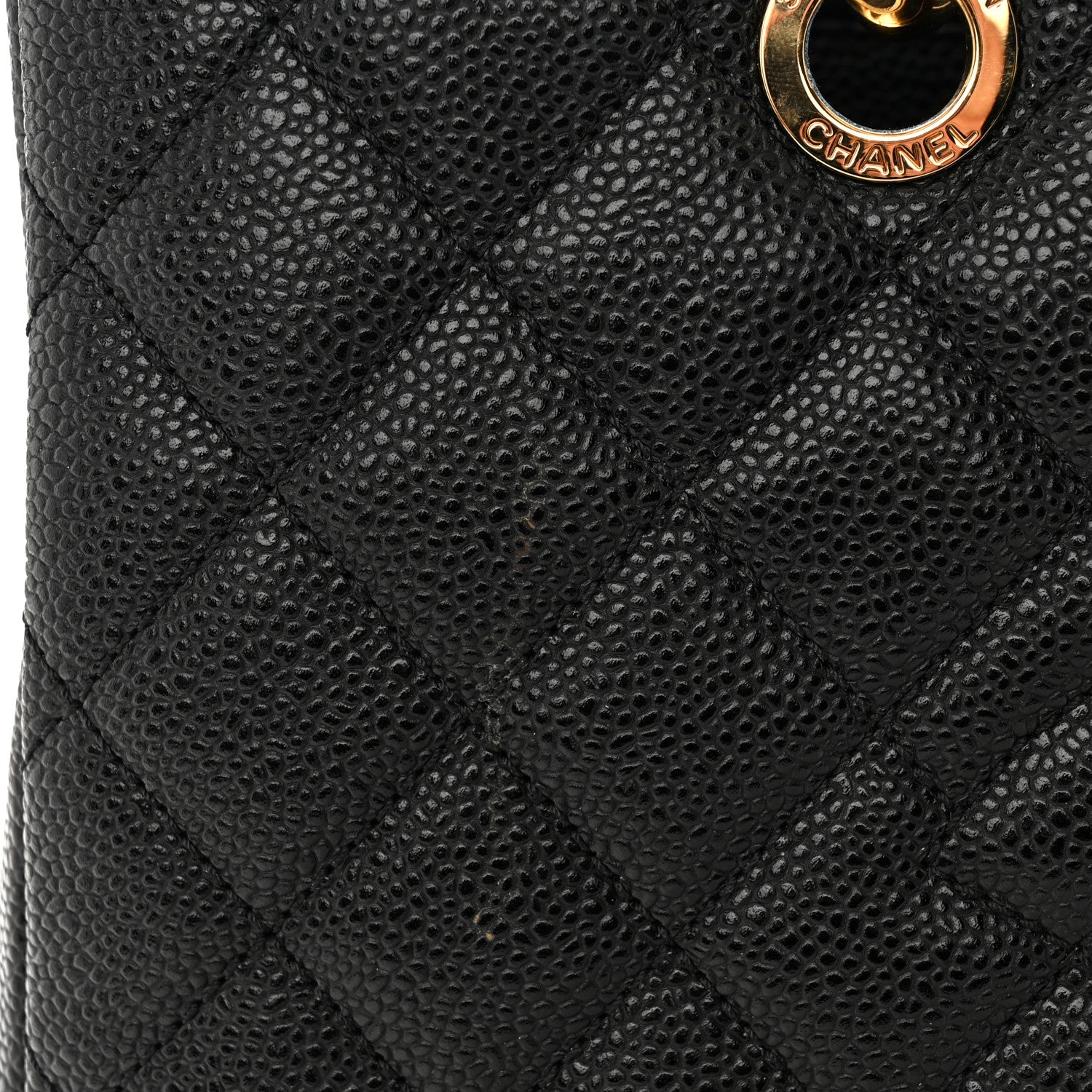 Chanel Caviar Quilted Grand Shopping Tote GST Black 13 of 15