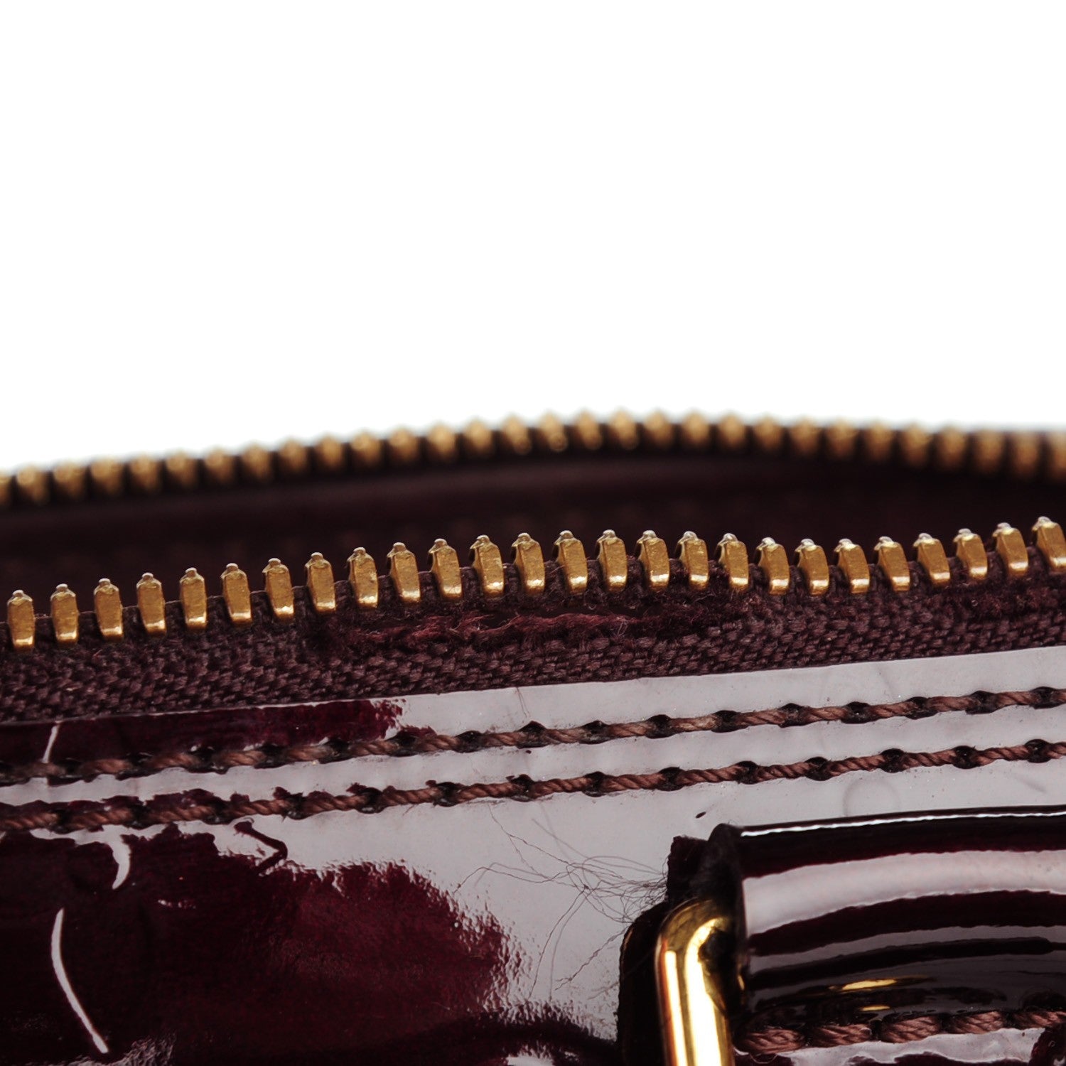 Louis Vuitton Vernis Alma GM Amarante 8 of 9