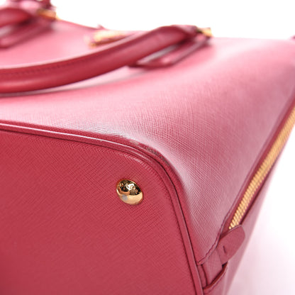 Prada Saffiano Lux Medium Promenade Tote Peonia 11 of 20