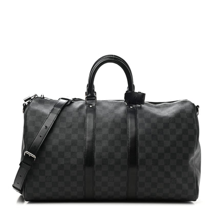 Louis Vuitton Damier Graphite Keepall Bandouliere 45 1 of 10