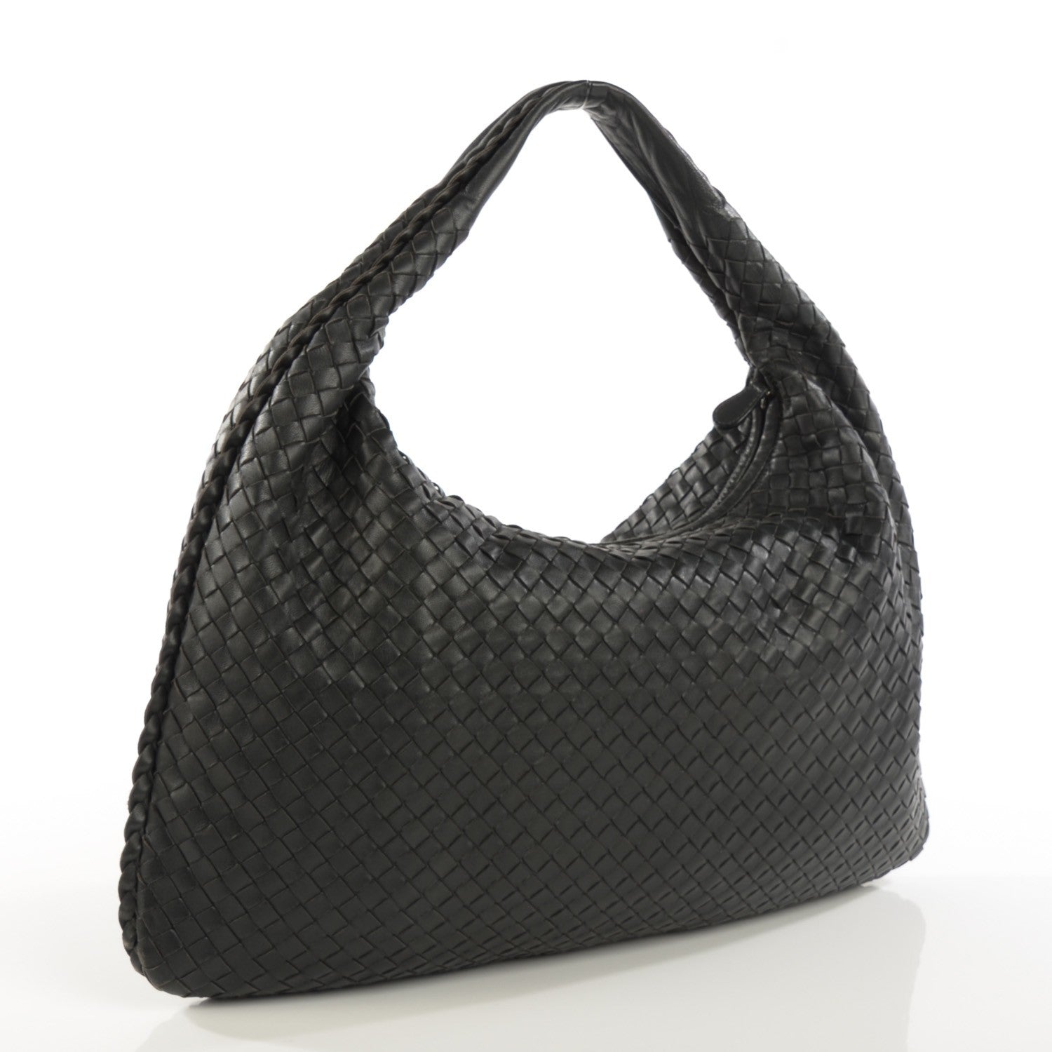 Bottega Veneta Nappa Intrecciato Large Veneta Hobo Nero Black 6 of 16