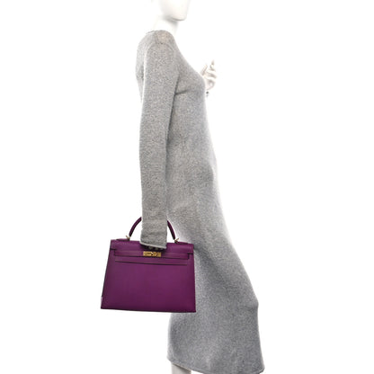 Hermes Epsom Kelly Sellier 32 Anemone 2 of 10