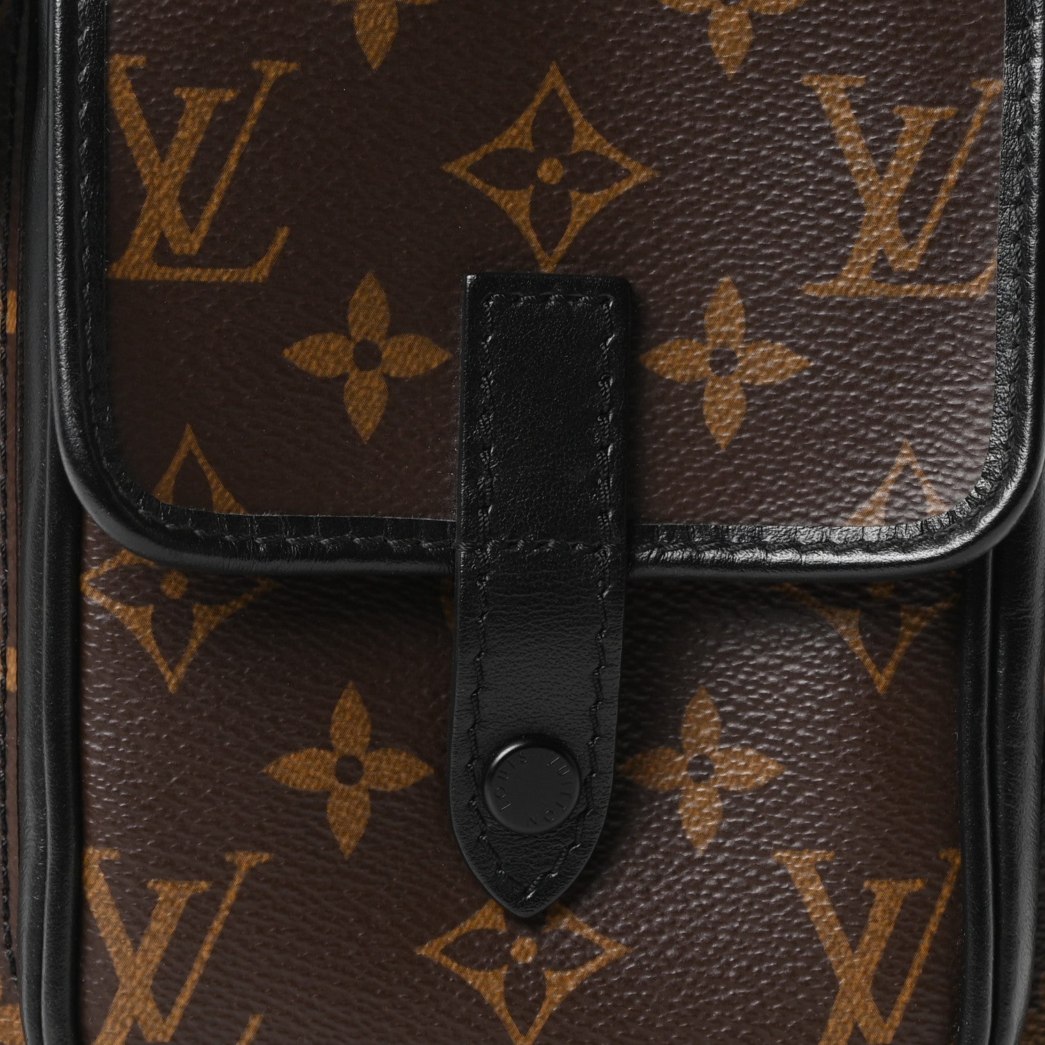 Louis Vuitton Monogram Macassar Christopher Wearable Wallet 7 of 9