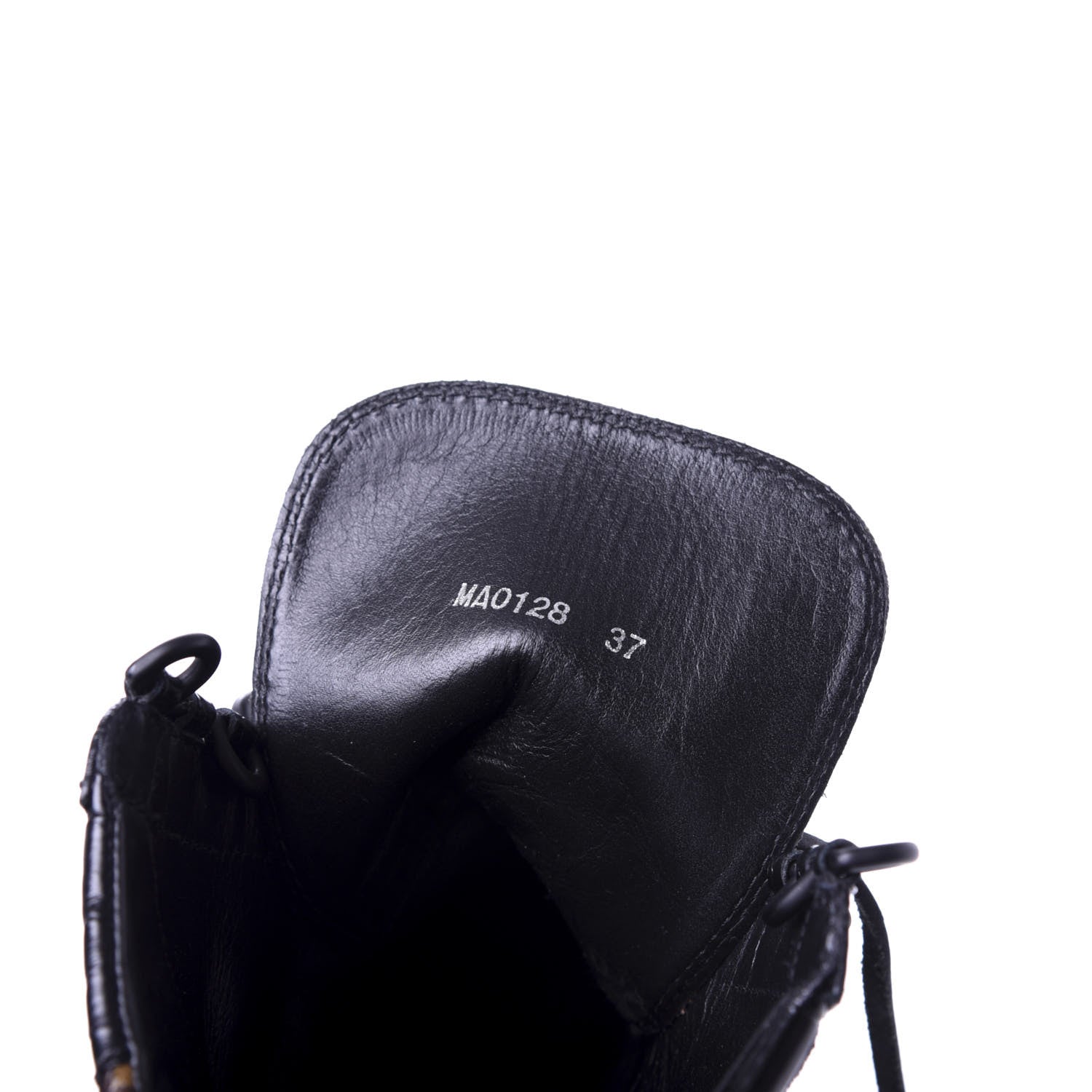 Louis Vuitton Suede Calfskin Monogram Laureate Platform Desert Boots 37 Black 9 of 10