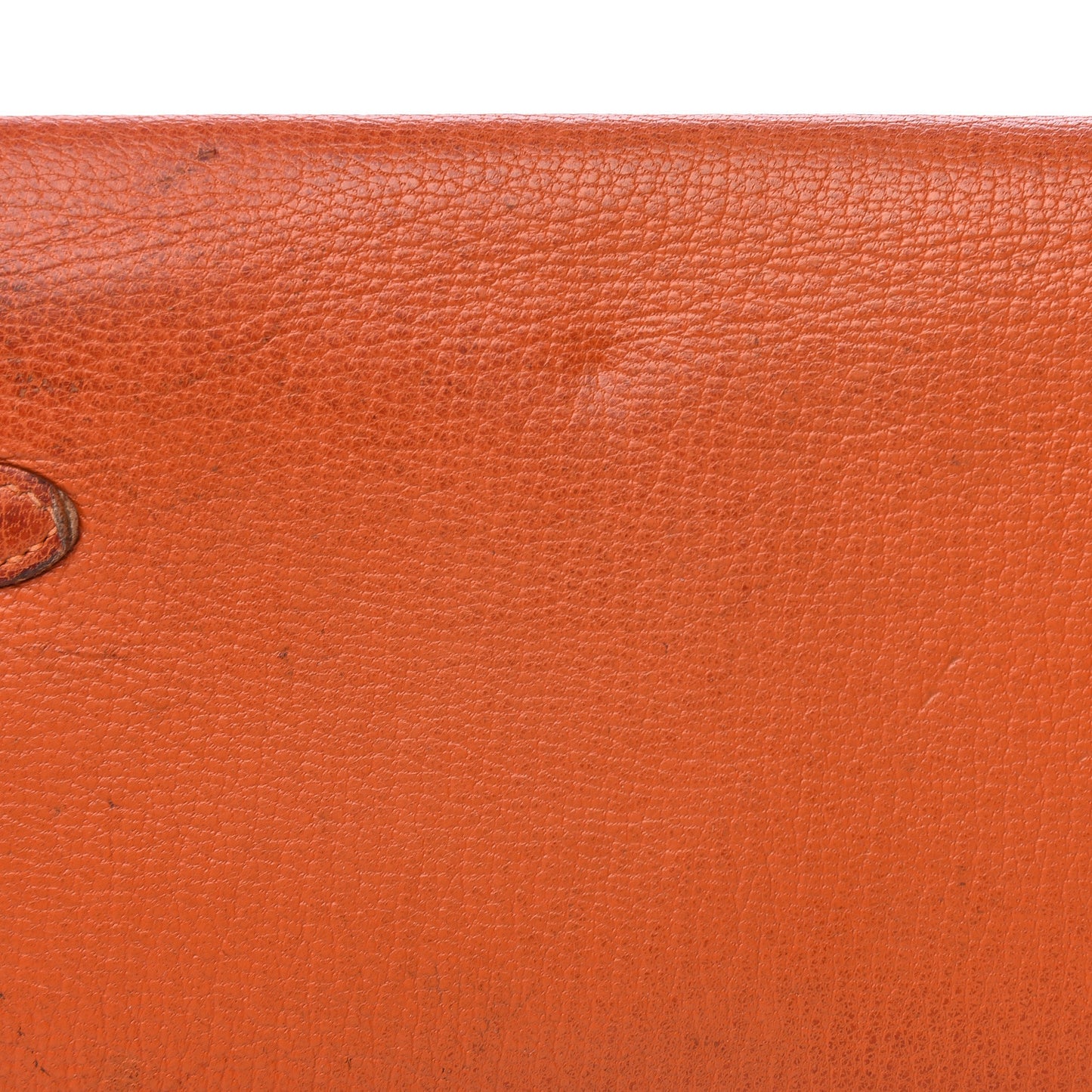 Chevre Mysore Kelly Longue Wallet Orange