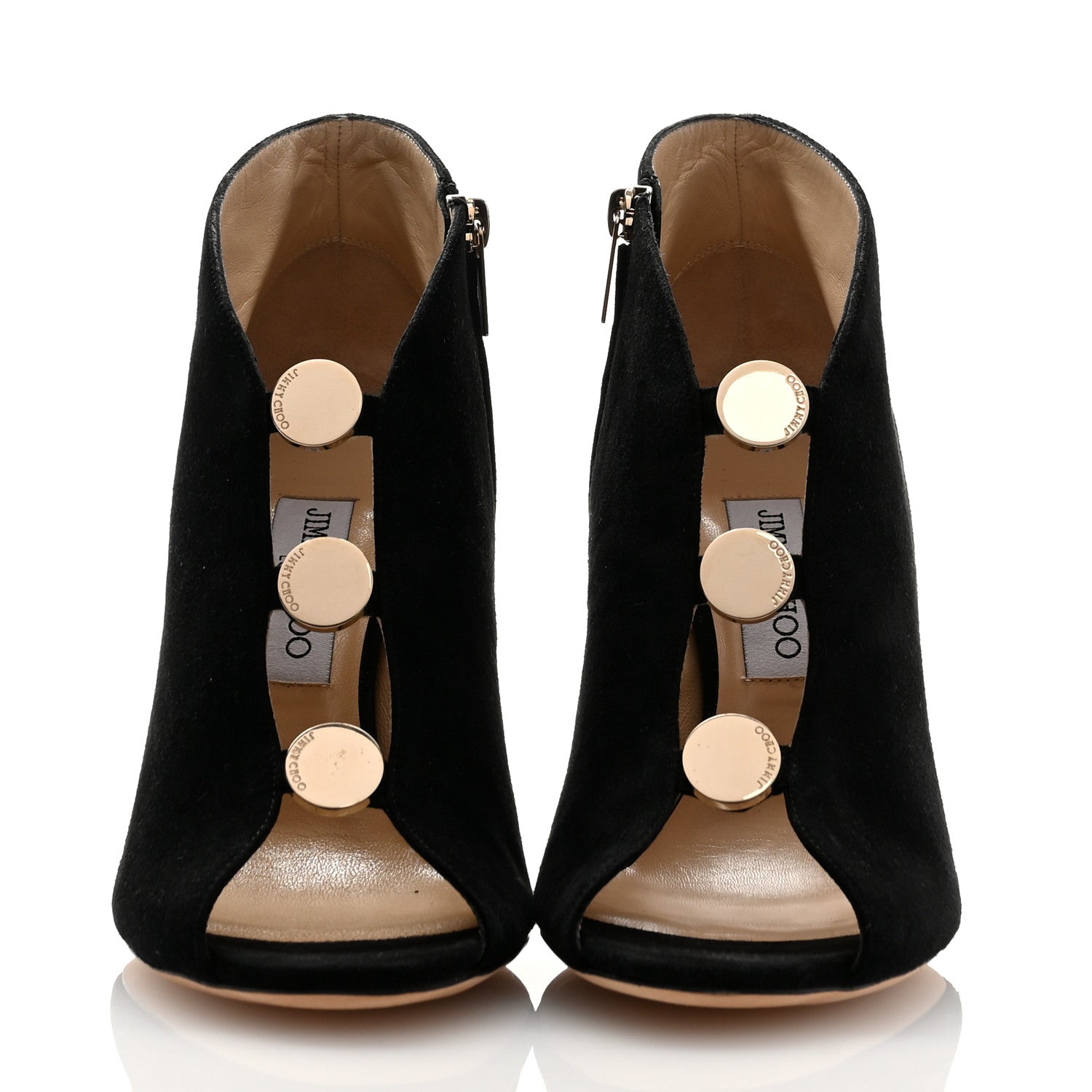 Jimmy Choo Suede Lorna 100 Pumps 39.5 Black 2 of 8