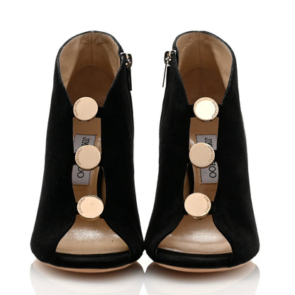 Jimmy Choo Suede Lorna 100 Pumps 39.5 Black 2 of 8