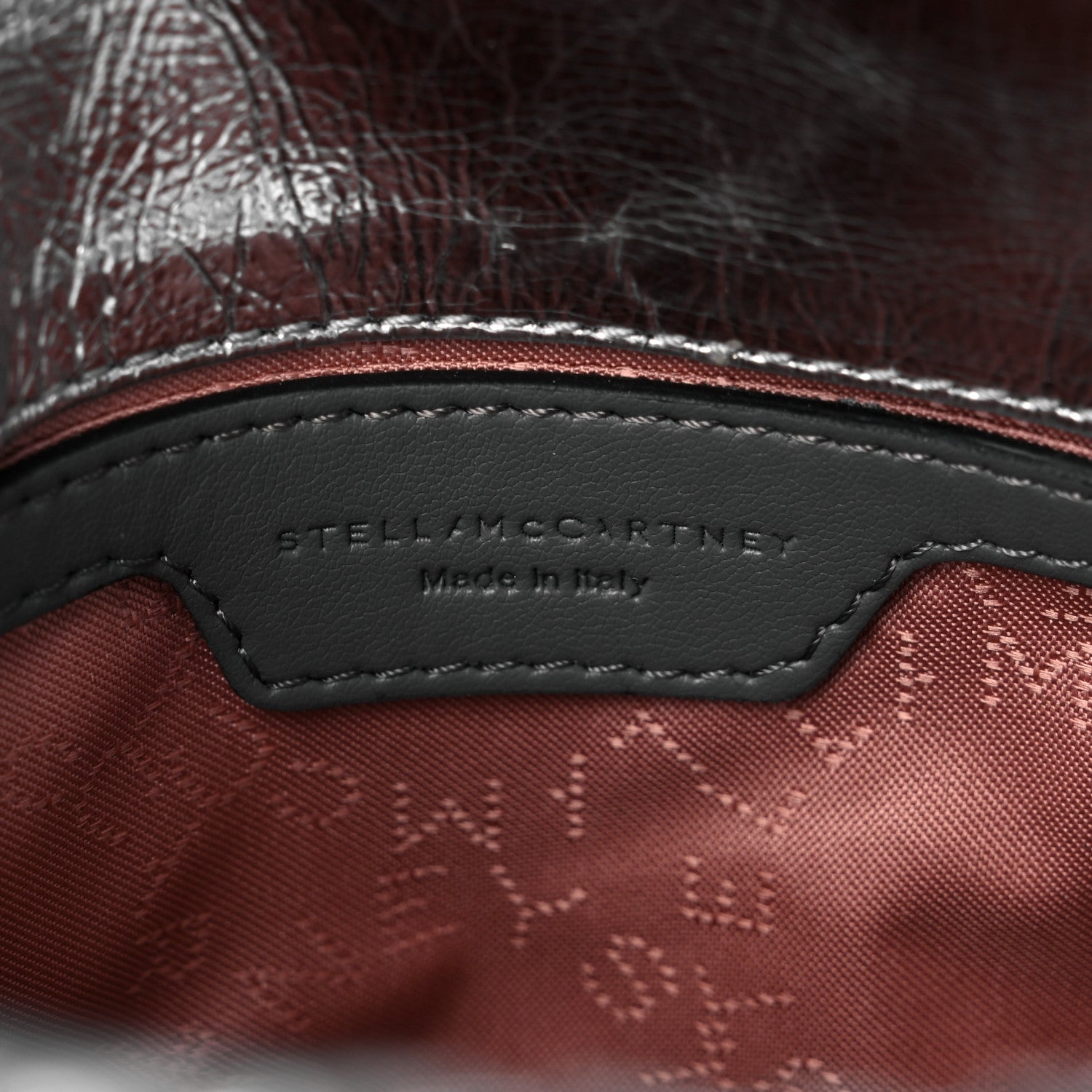 Stella McCartney Metallic Eco Alter Nappa Tiny Falabella Tote Silver 6 of 9