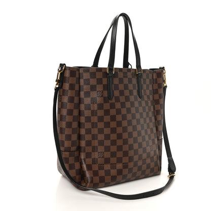 Louis Vuitton Damier Ebene Belmont MM Black 4 of 10