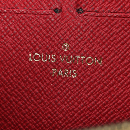 Louis Vuitton Damier Ebene Clemence Wallet Cherry 6 of 6
