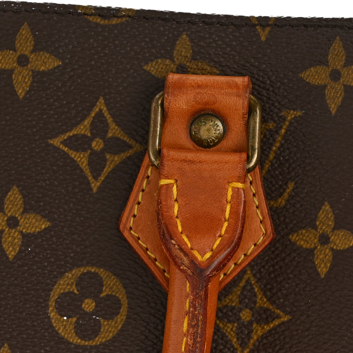 Louis Vuitton Monogram Sac Plat 13 of 14