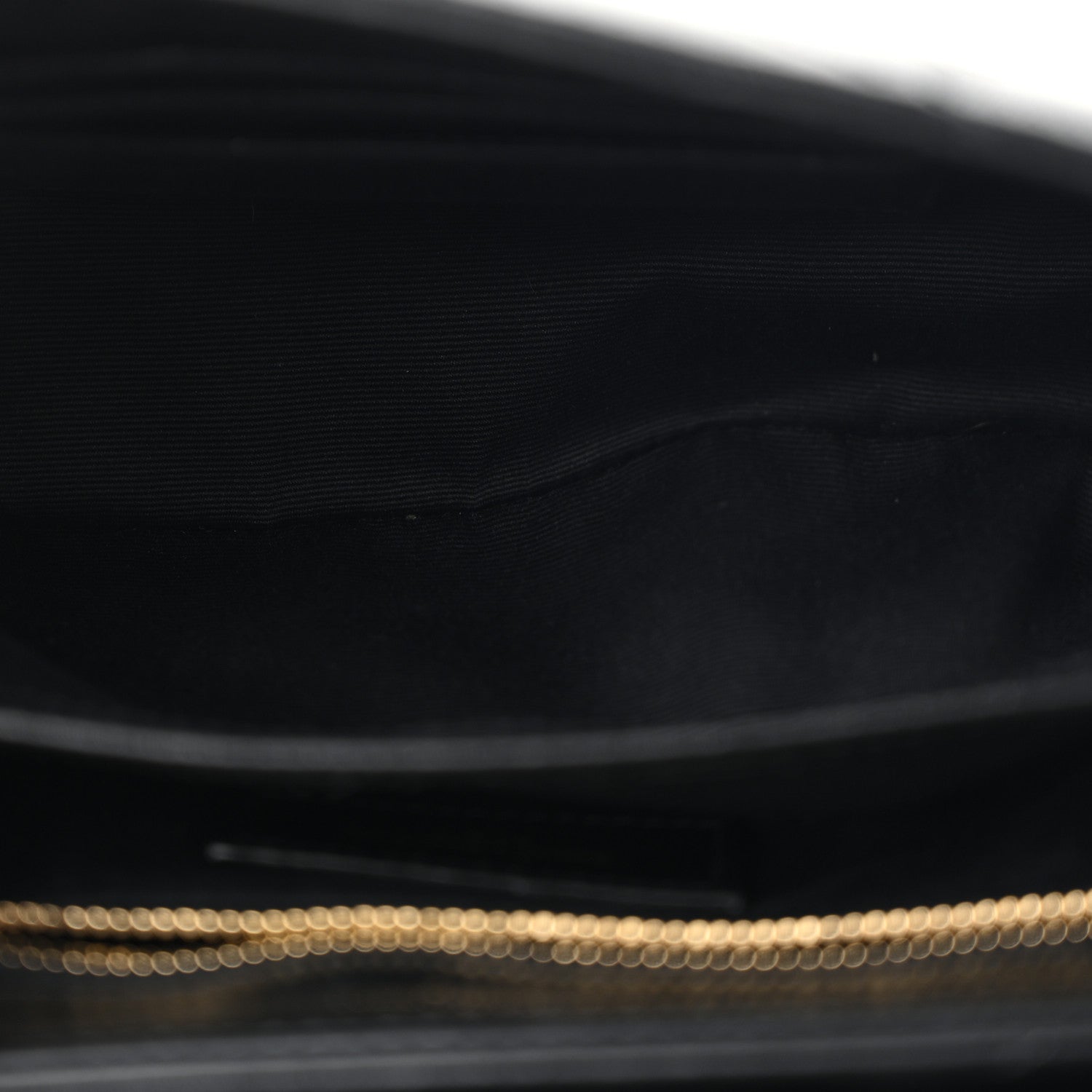 Saint Laurent Calfskin Y Quilted Monogram Toy Loulou Crossbody Bag Black 5 of 12