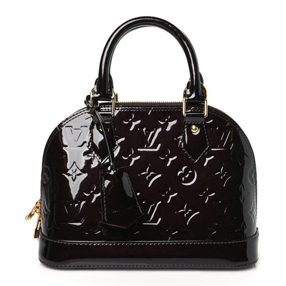 Louis Vuitton Vernis Alma BB Amarante 1 of 9
