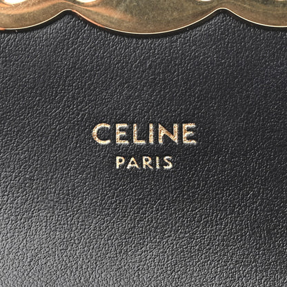 Celine Shiny Calfskin Mini Triomphe Black 5 of 11