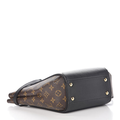 Louis Vuitton Calfskin Monogram Kimono Tote PM Black 5 of 12