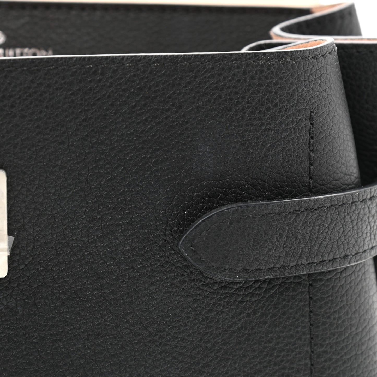 Calfskin Lockme Ever BB Black