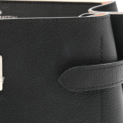 Louis Vuitton Calfskin Lockme Ever BB Black 11 of 12