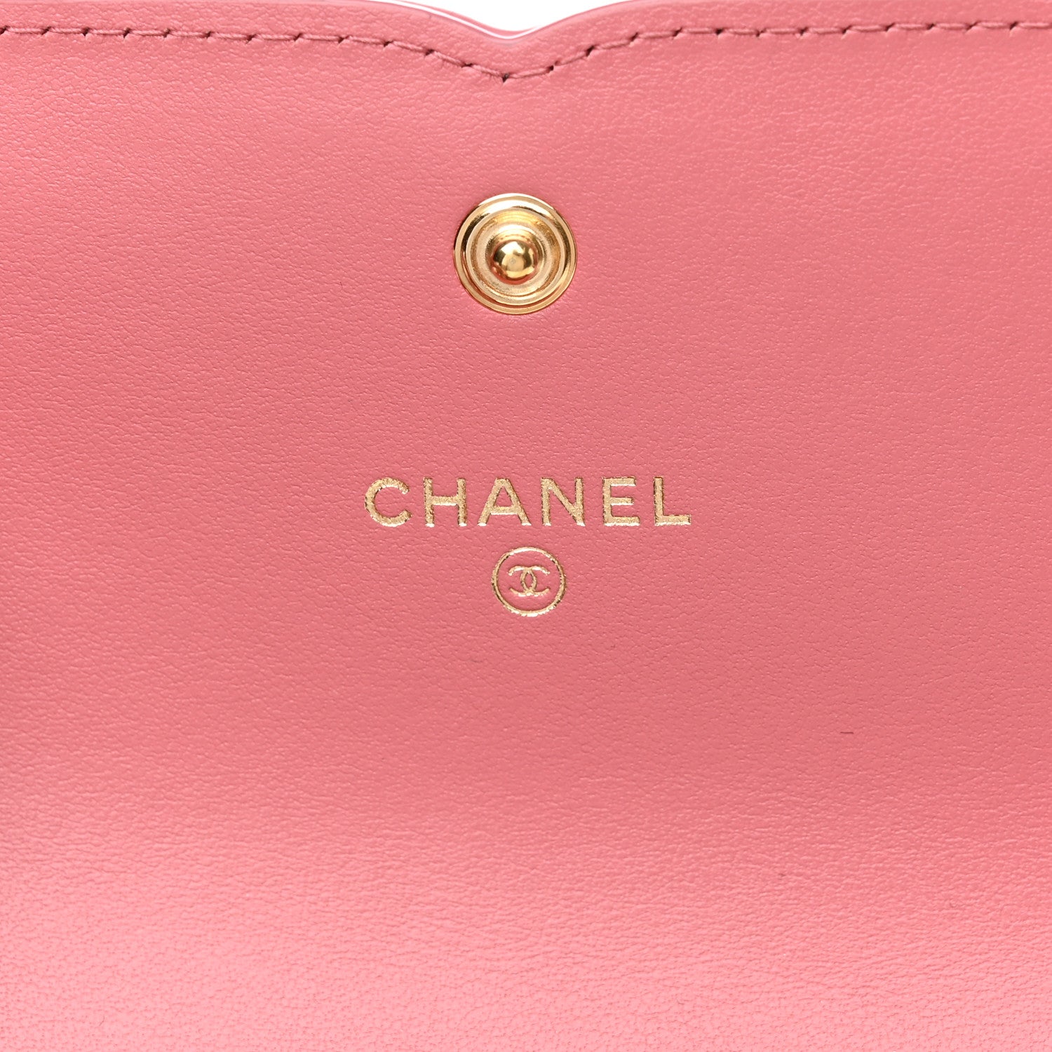 Chanel Caviar Quilted Medium Filigree Flap Wallet Pink 7 of 9