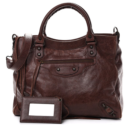 Balenciaga Agneau Classic Hardware Velo Castagna 1 of 12