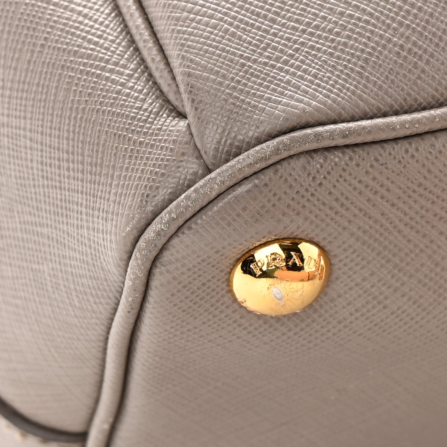 Saffiano Large Galleria Double Zip Tote Argilla