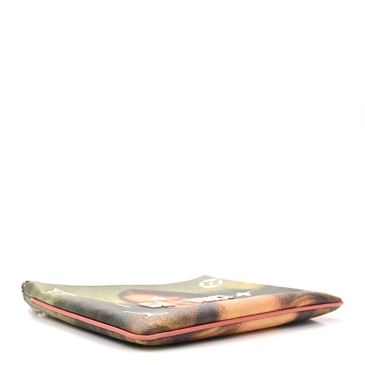 Louis Vuitton Masters Da Vinci Pochette Clutch Corail 4 of 9