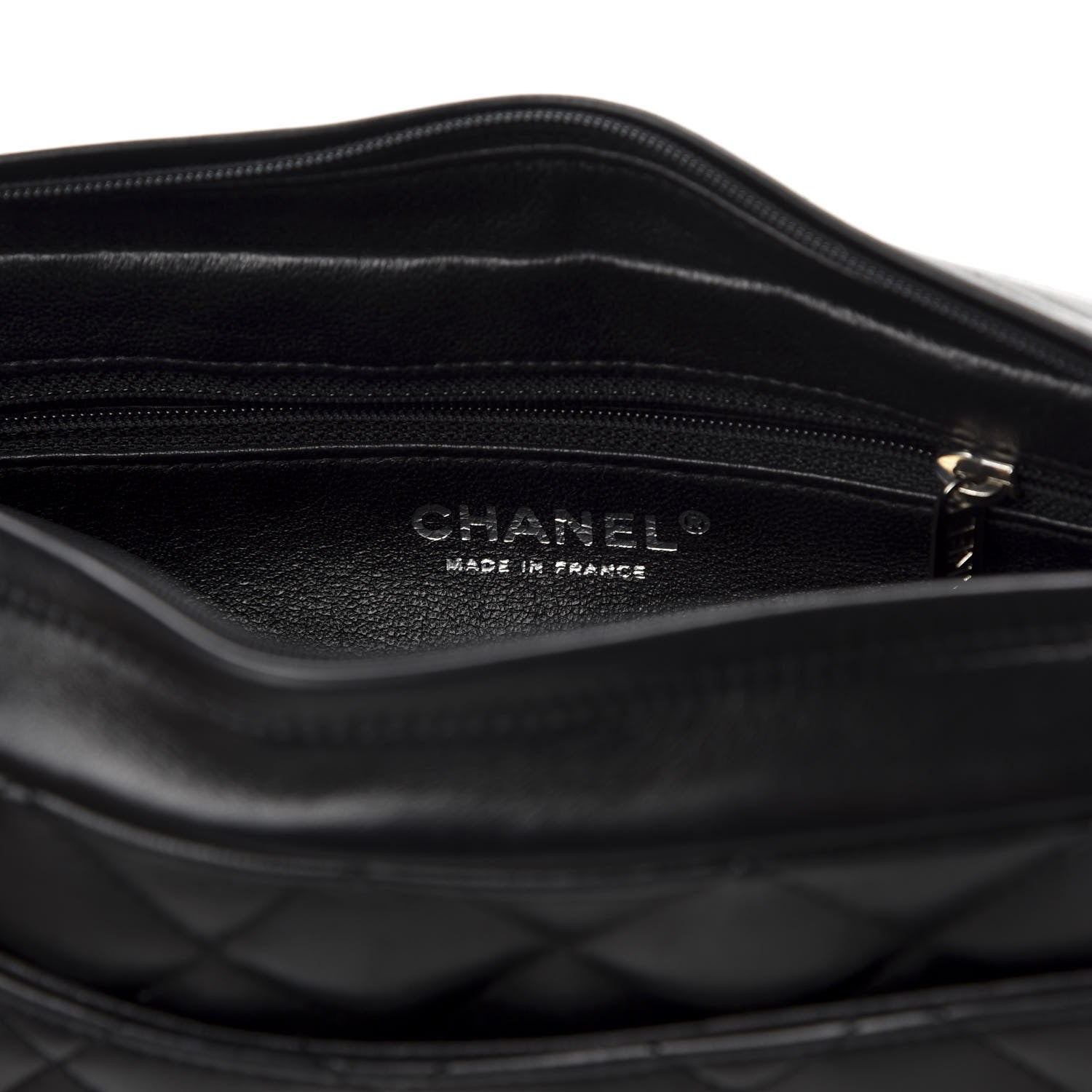 Chanel Lambskin Quilted Timeless Camera Case Black 6 of 11