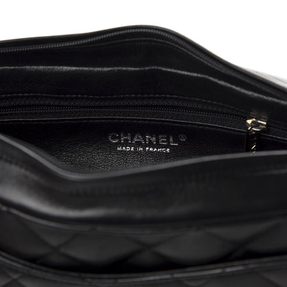 Chanel Lambskin Quilted Timeless Camera Case Black 6 of 11