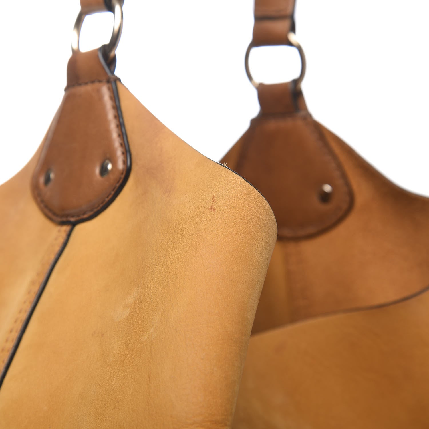 Burberry Suede Fringe Large Belgrove Bucket Bag Tan 11 of 15